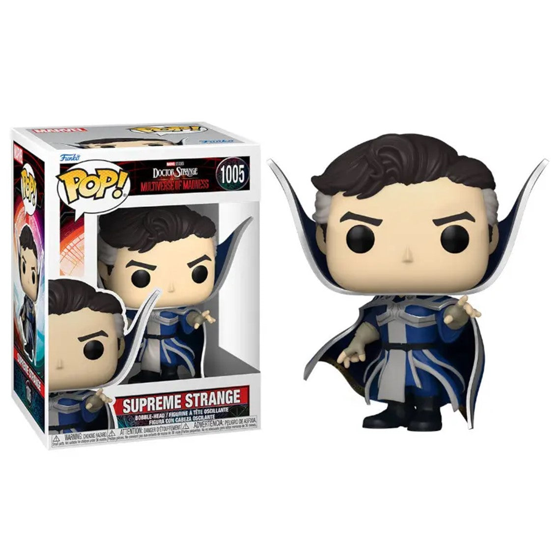 Funko pop doctor strange multiverso de la locura figura supreme strange Frikytopia