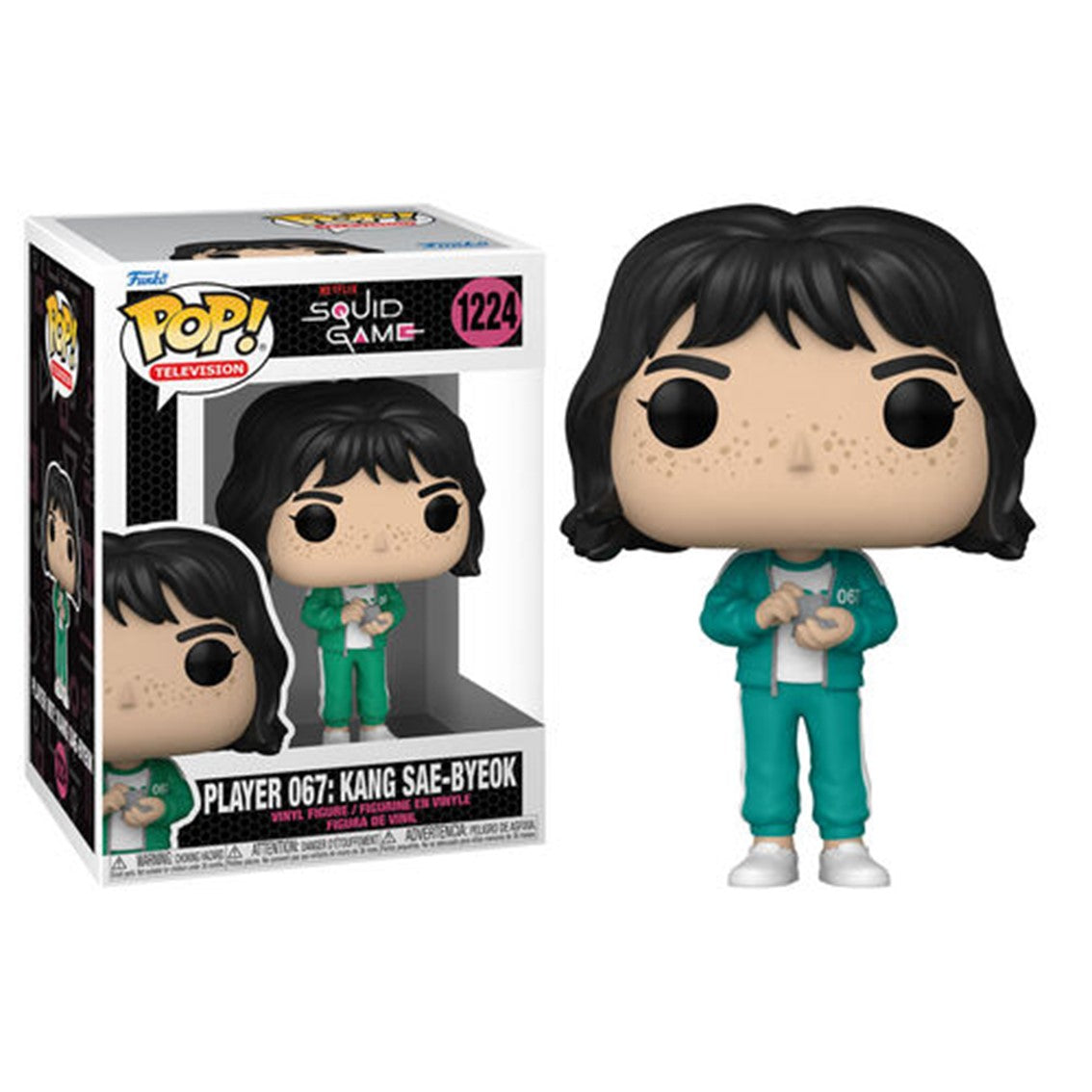 Funko pop series tv el juego del calamar jugador sae byeok 067 64797 Frikytopia