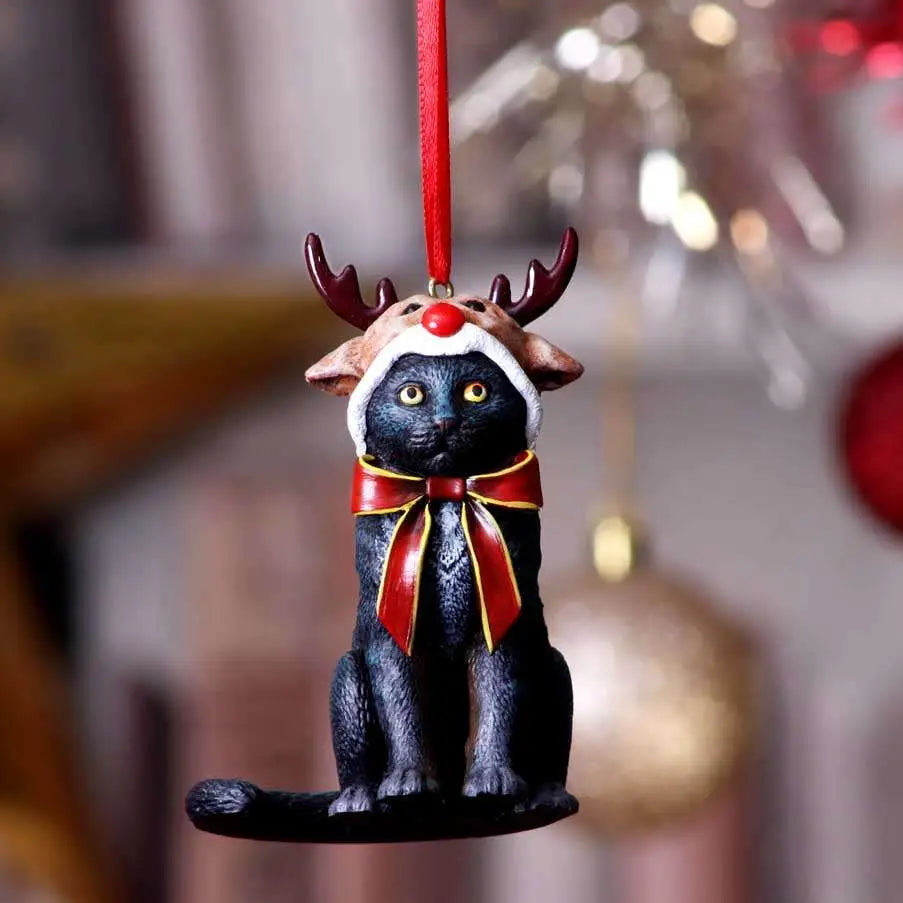 REINDEER CAT HANGING ORNAMENT Frikytopia