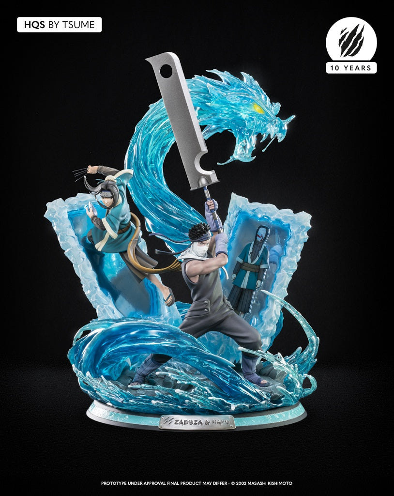 Figura tsume arts naruto zabuza haku escala 1 8 hqs Frikytopia