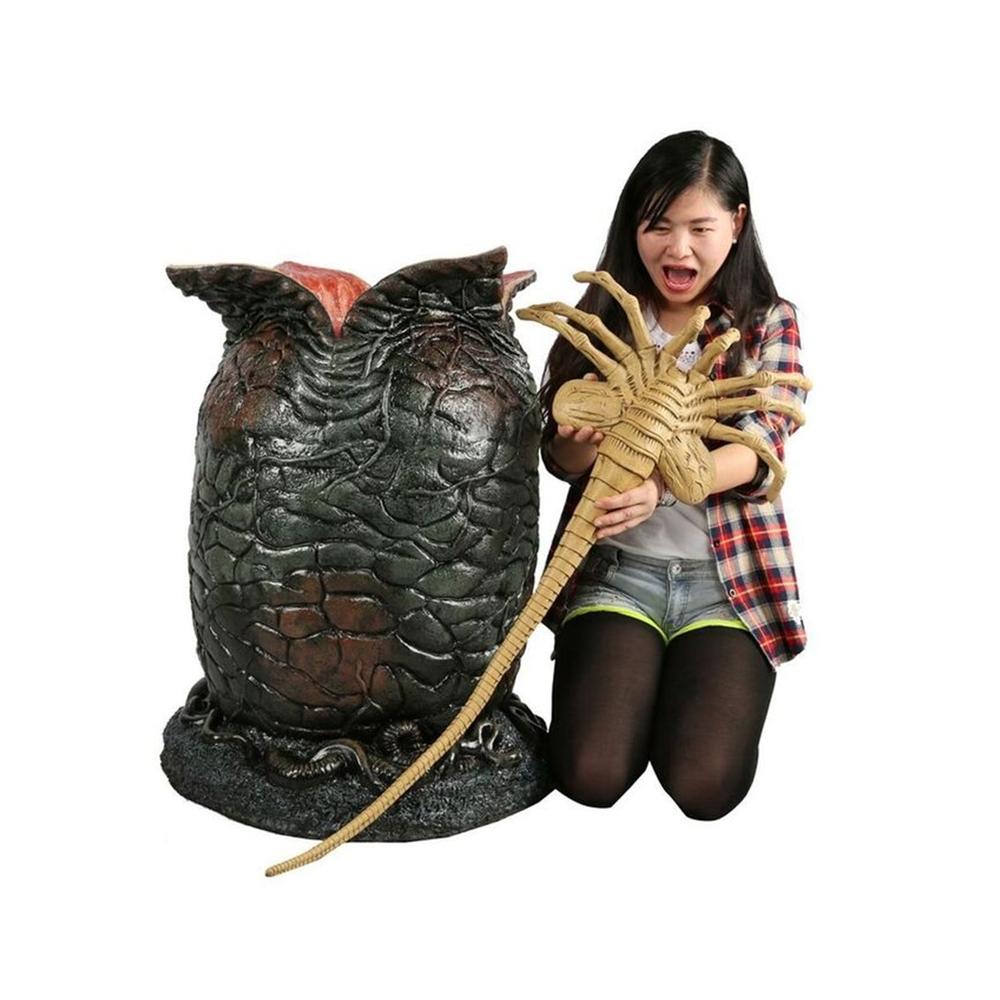 Replica neca alien huevo y facehugger latex y gomaespuma 91 cm life size Frikytopia