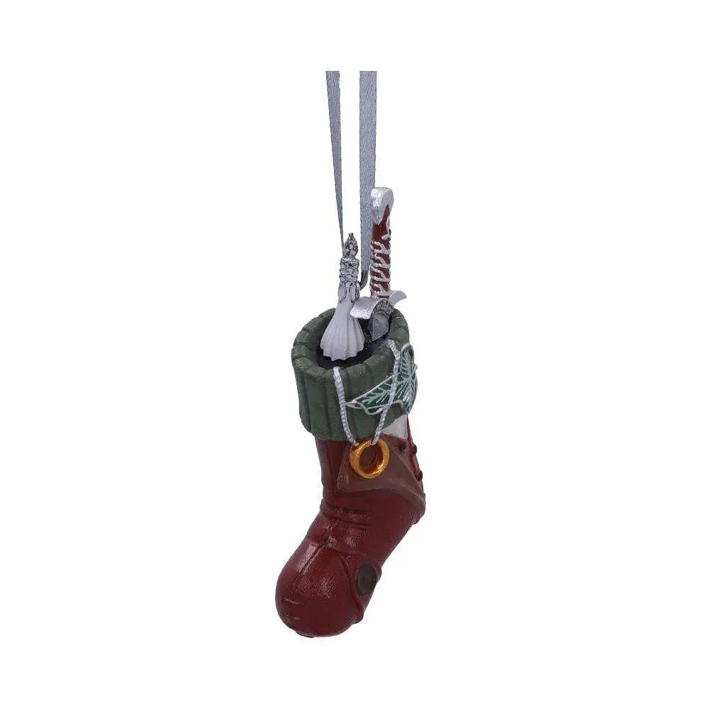 LORD OF THE RINGS FRODO STOCKING HANGING ORNAMENT