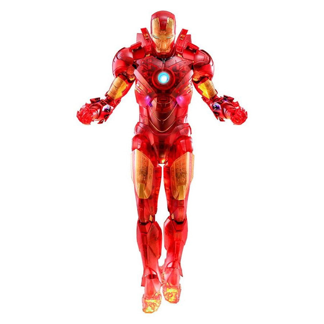 Figura hot toys marvel avengers vengadores iron man 2 mm 1 6 iron man Frikytopia