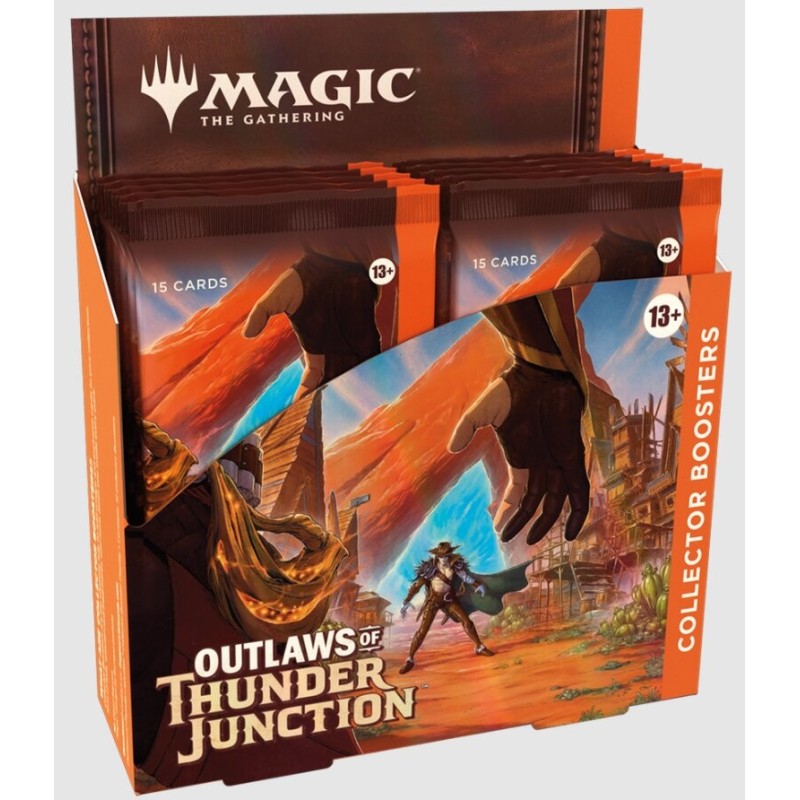 Juego de cartas magic the gathering outlaws of thunder junction caja de sobres Frikytopia