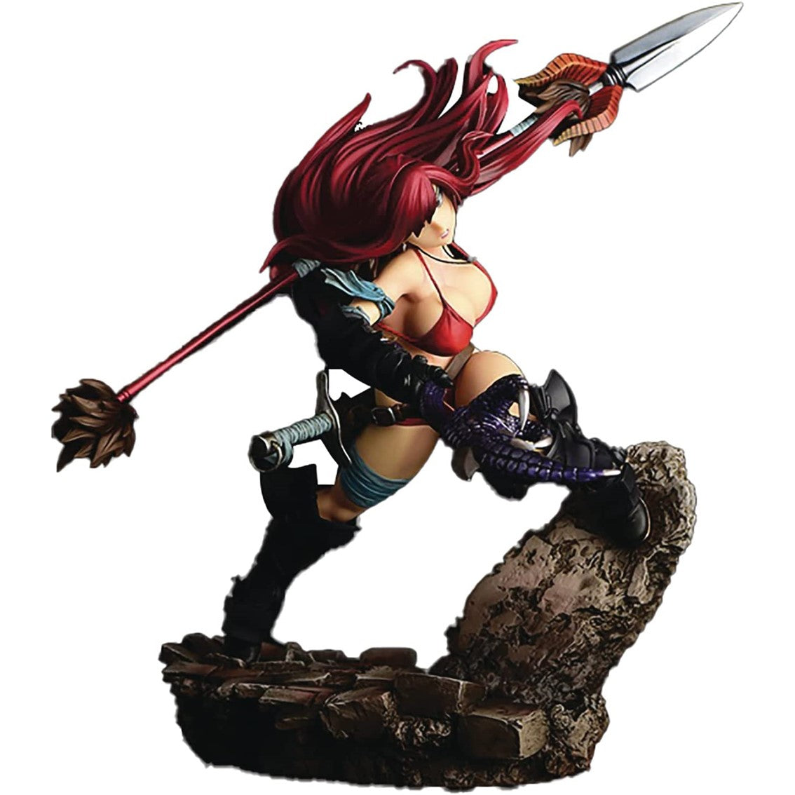 Figura good smile company fairy tail erza scarlet the knight black armor Frikytopia
