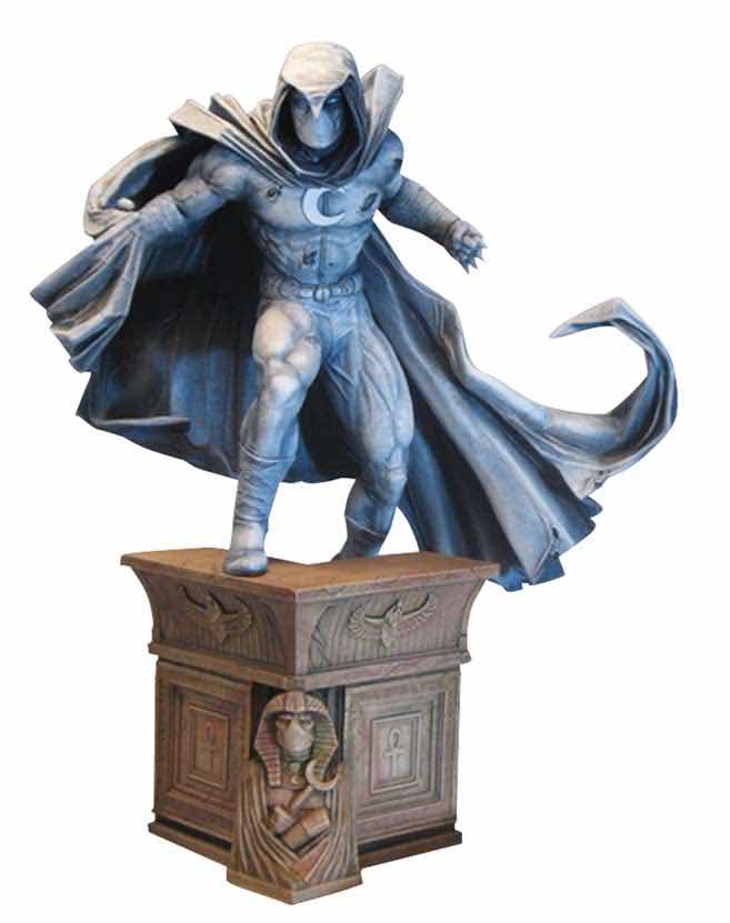 Figura diamond select toys marvel premier colection moon knight caballero luna