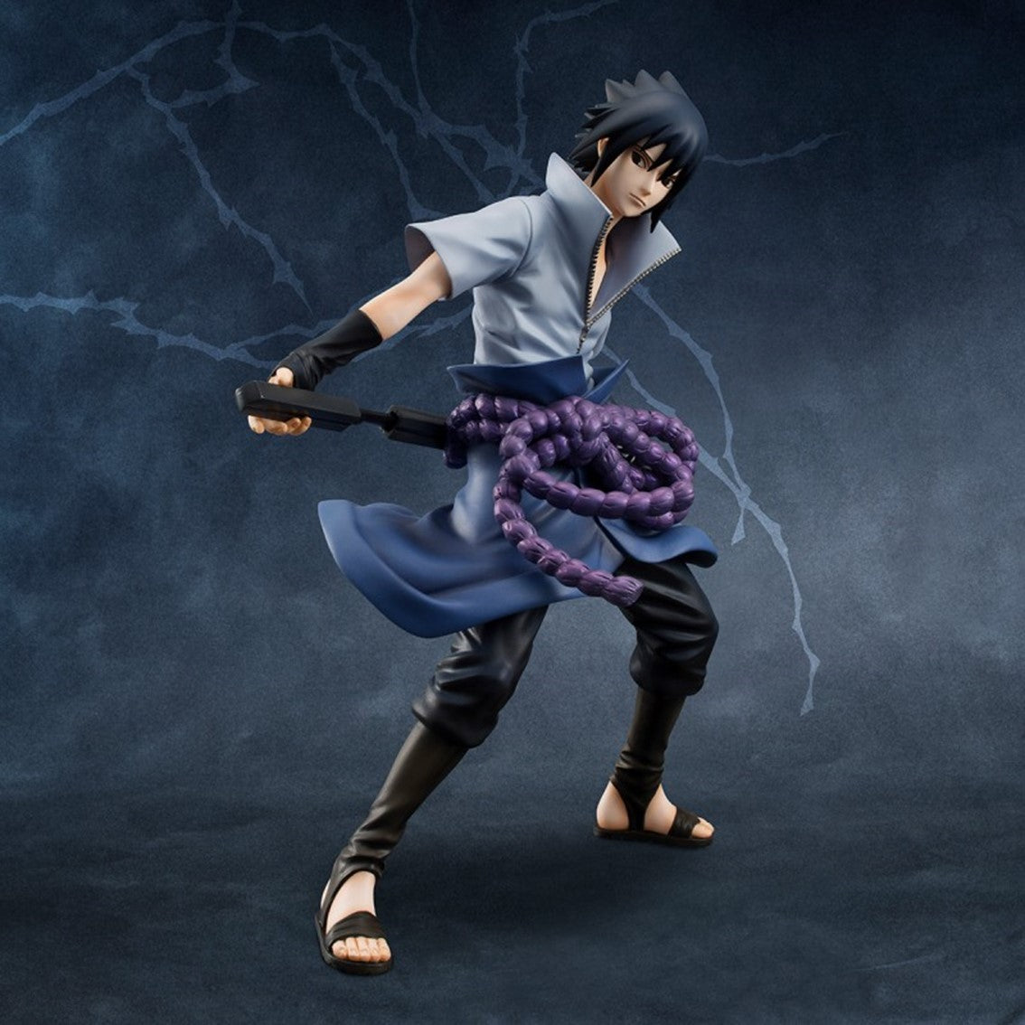 Figura megahouse naruto shippuden sasuke uchiha gem