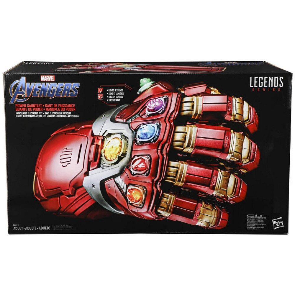 Replica marvel guantelete del infinito iron man power con las gemas del infinito