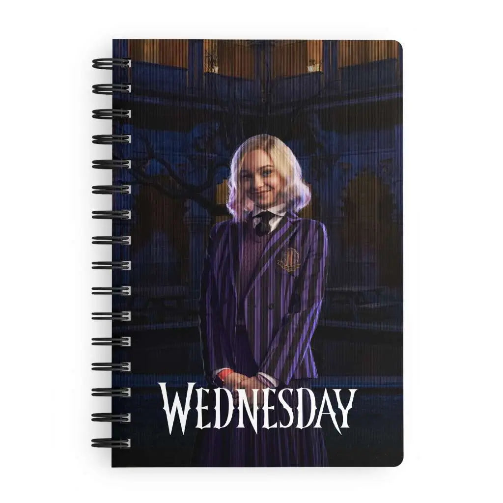 WEDNESDAY ENID 3D EFFECT Libreta Frikytopia