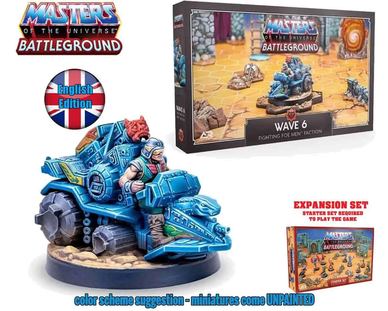 MOTU:Battleground - Wave 6 - Fighting Foe Men faction English Frikytopia