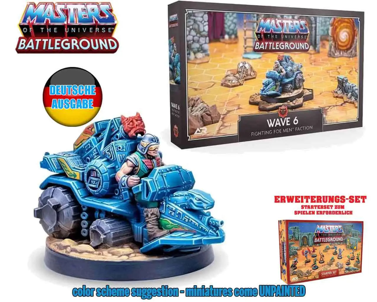 MOTU:Battleground - Wave 6 - Fighting Foe Men faction German Frikytopia