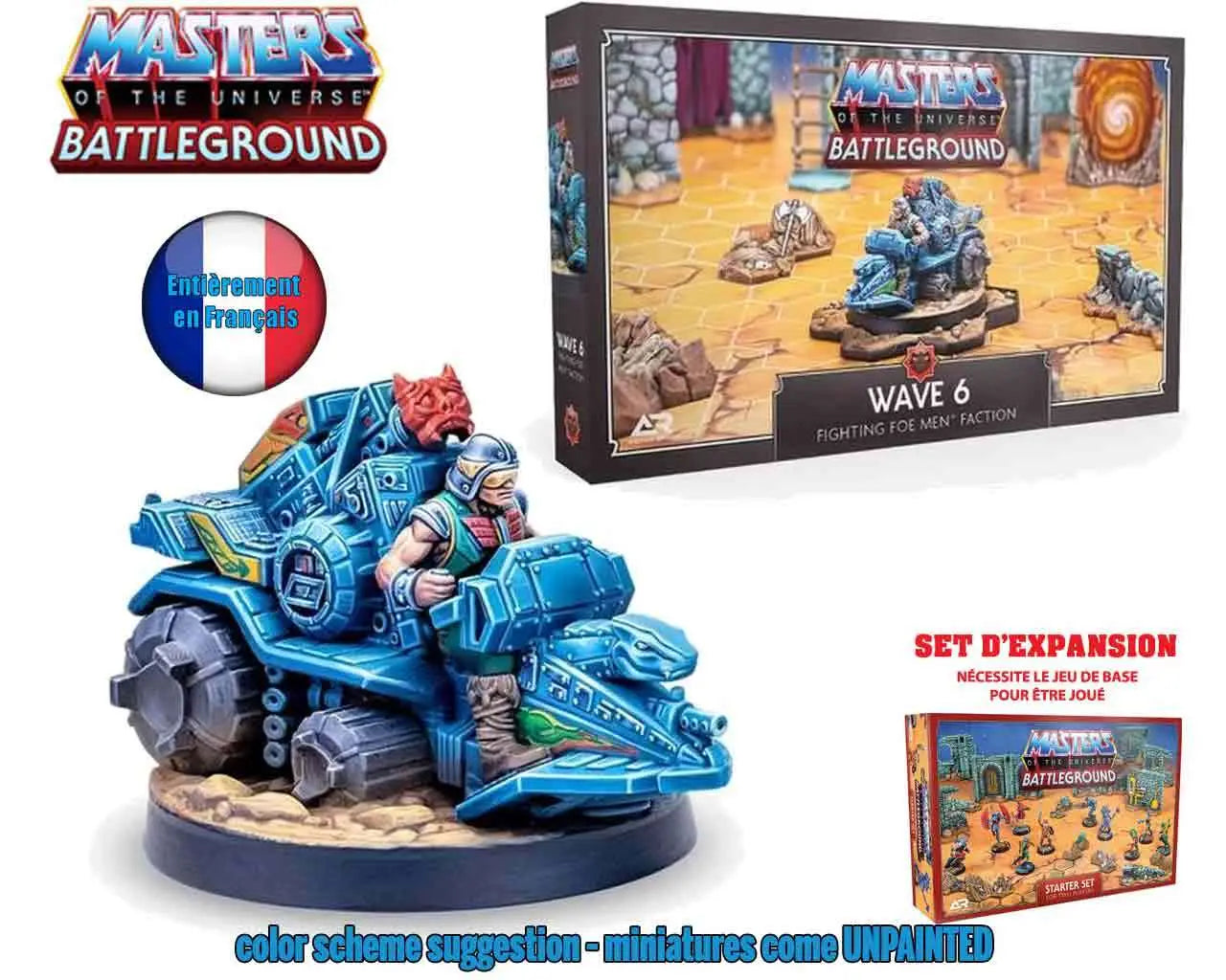 MOTU:Battleground - Wave 6 - Fighting Foe Men faction French Frikytopia