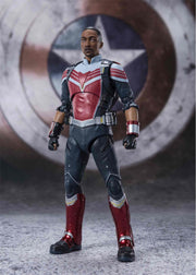 Figura tamashi nations falcon figura marvel the falcon and the winter soldier