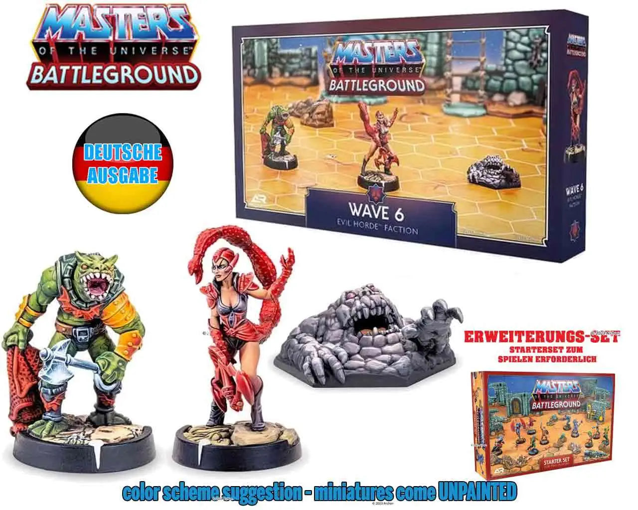 MOTU:Battleground - Wave 6 - Evil Horde faction German Frikytopia