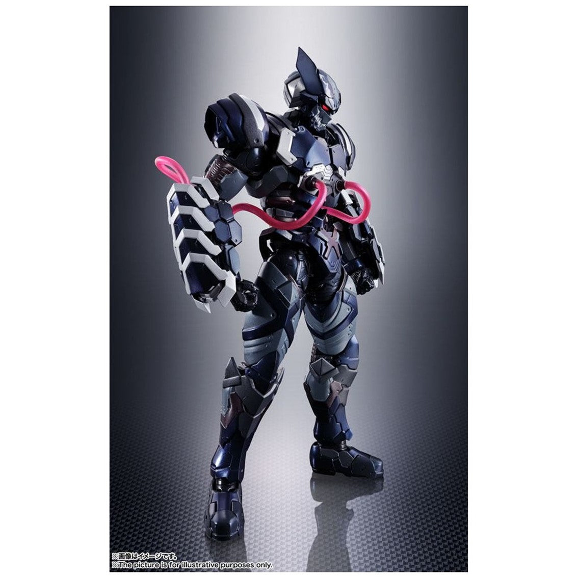 Figura tamashii nations sh figuarts marvel tech on wolverine venom symbiote