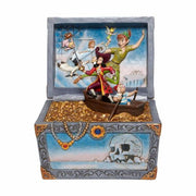 Figura enesco disney peter pan cofre del tesoro peter pan garfio compania