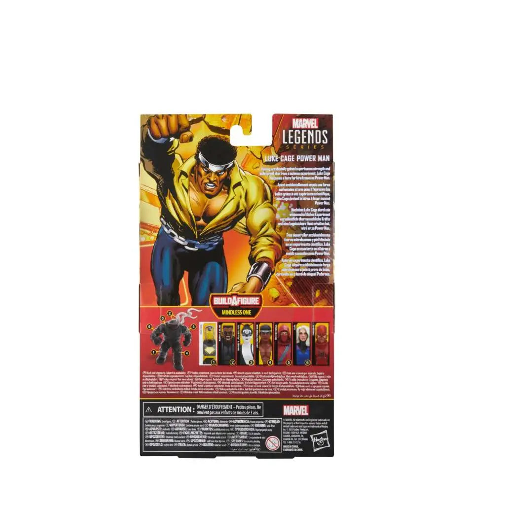 Figura hasbro marvel knights legends series build a figure mindless one