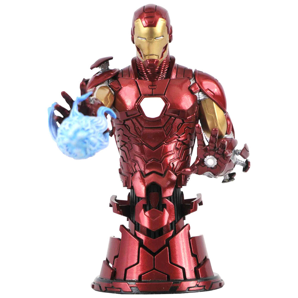 Figura diamond collection marvel avengers iron man mini busto resina Frikytopia