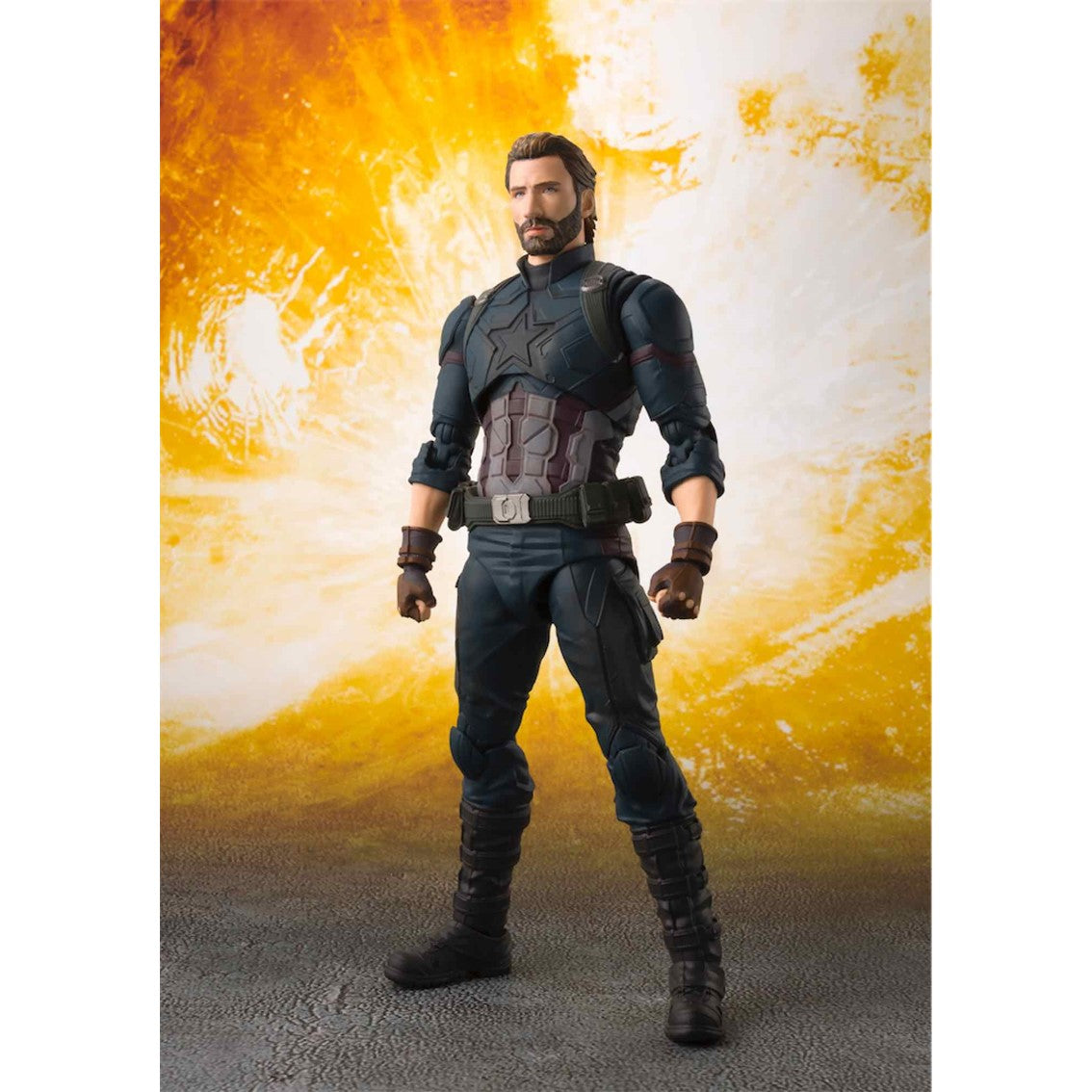 Figura tamashi nations marvel avengers infinity war capitan america 16 cm sh figuarts Frikytopia