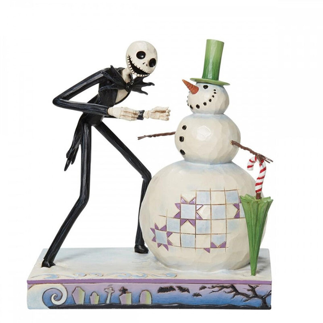 Figura enesco disney pesadilla antes de navidad jack descubriendo muneco Frikytopia