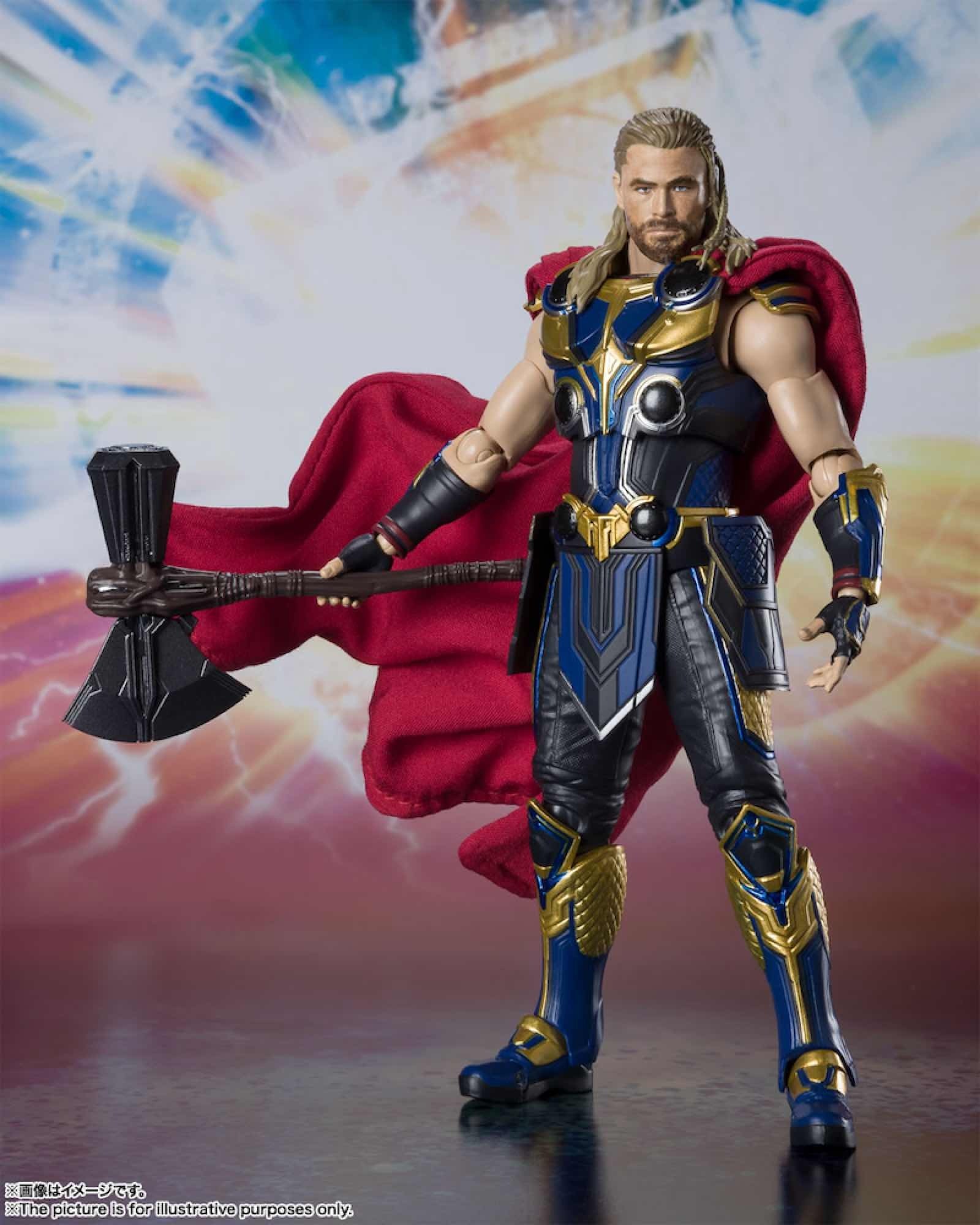 Figura tamashii nations sh figuarts marvel thor love thunder mighty thor 2 Frikytopia