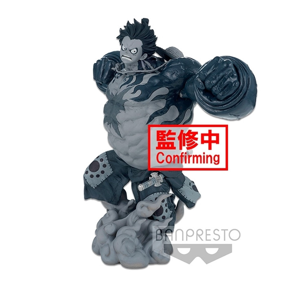 Figura banpresto one piece wanokuni monkey d luffy gear 4 super master star piece