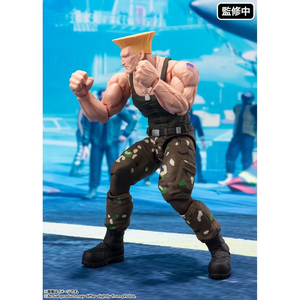 Figura tamashii nations street fighter sh figuarts guile outfit 2 ver Frikytopia