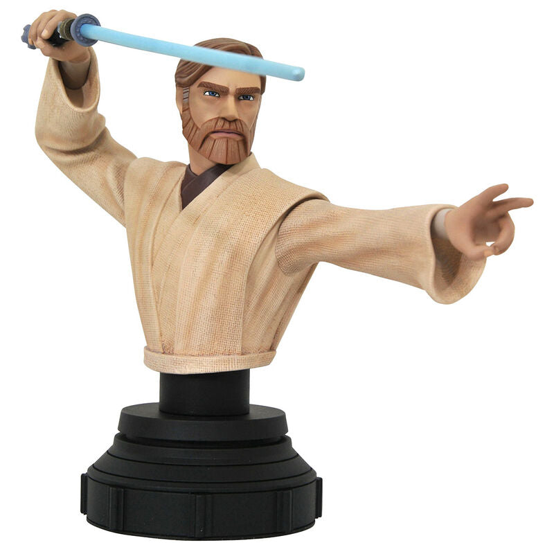 Figura busto diamond select toys star wars the clone wars obi wan Frikytopia