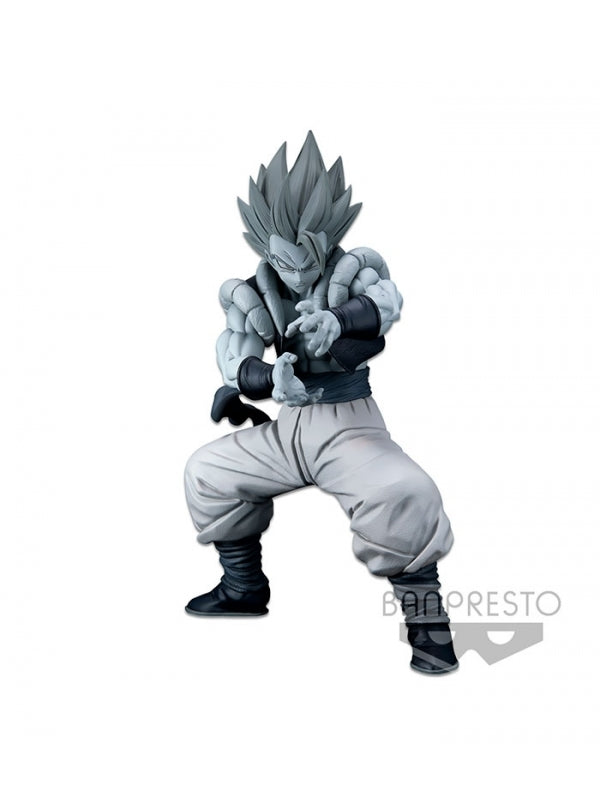 Figura banpresto dragon ball super super saiyan blue gogeta tones blanco Frikytopia