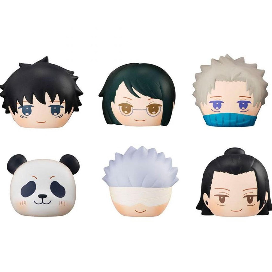 Pack 6 figuras antiestres megahouse jujutsu kaisen gekijouban fluffy squeeze Frikytopia