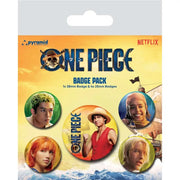 ONE PIECE LIVE ACTION THE STRAW HATS Chapa PACK