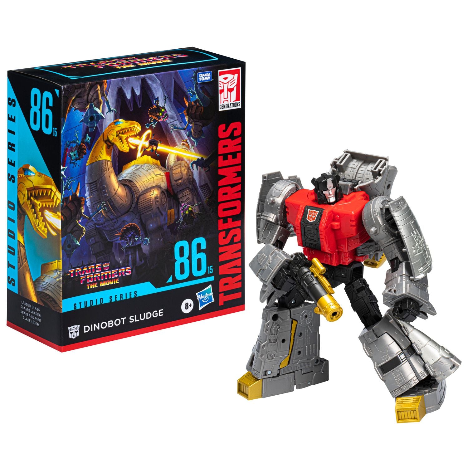 Figura hasbro transformers studio series leader 86 15 dinobot sludge Frikytopia