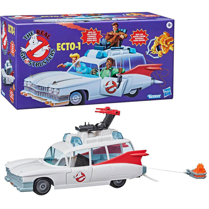 Replica hasbro ecto 1 coche 15 cm version kenner classics ghostbusters Frikytopia
