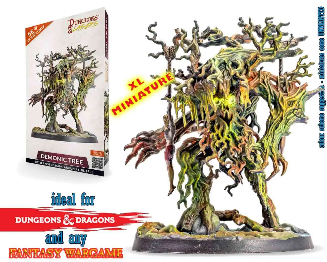 Dungeons & Lasers - DEMONIC TREE Frikytopia