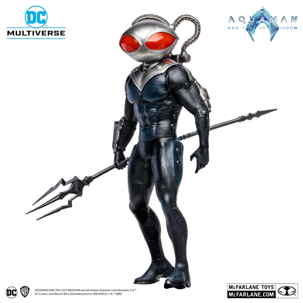 Aquaman y el Reino Perdido Figura Megafig DC Multiverse Black Manta 30 cm Frikytopia