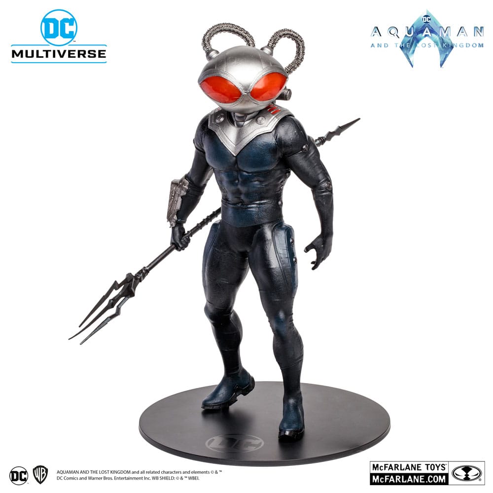 Aquaman y el Reino Perdido Figura Megafig DC Multiverse Black Manta 30 cm