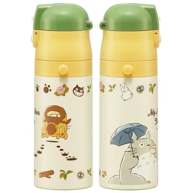 TOTORO & CATBUS DOUBLE OPENING THERMOS Botella