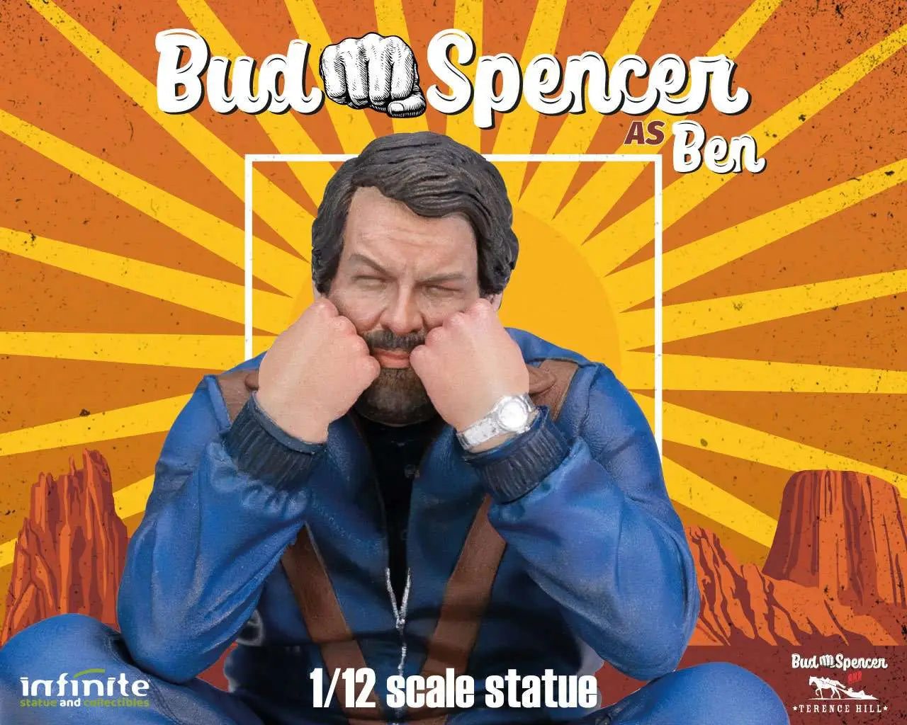 BUD SPENCER AS BEN 1/12 Estatua