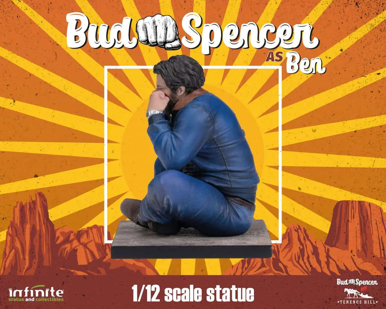 BUD SPENCER AS BEN 1/12 Estatua