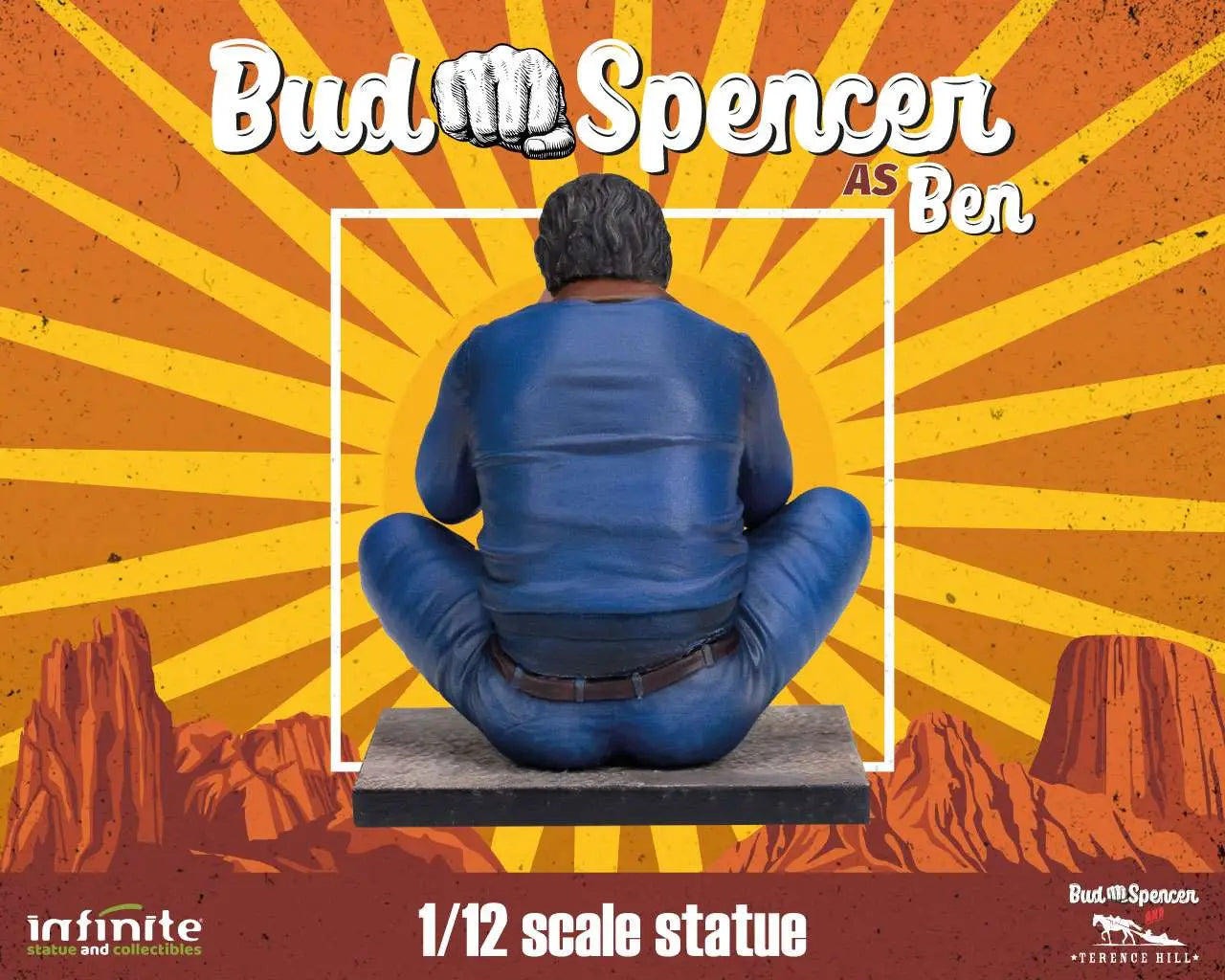 BUD SPENCER AS BEN 1/12 Estatua