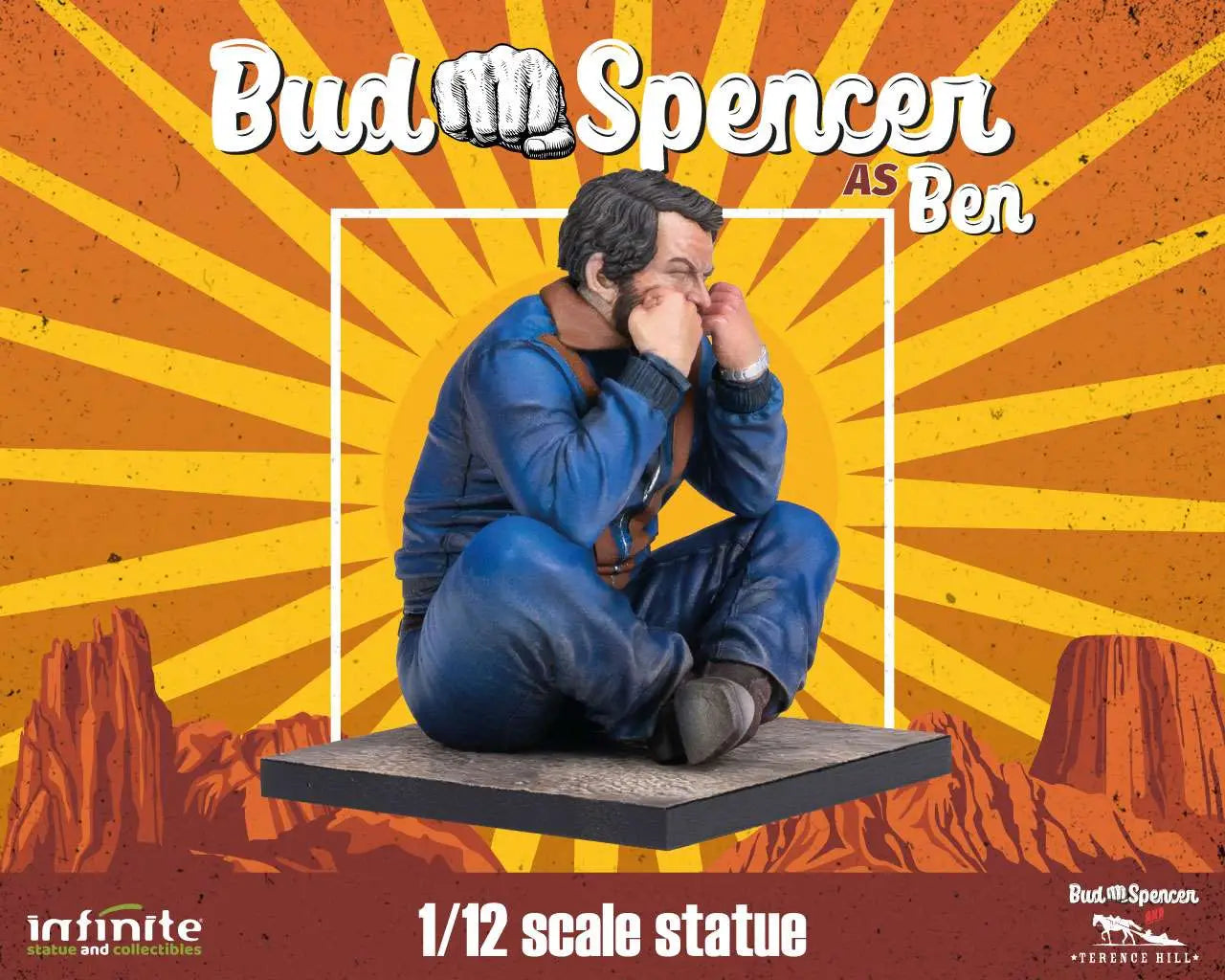 BUD SPENCER AS BEN 1/12 Estatua