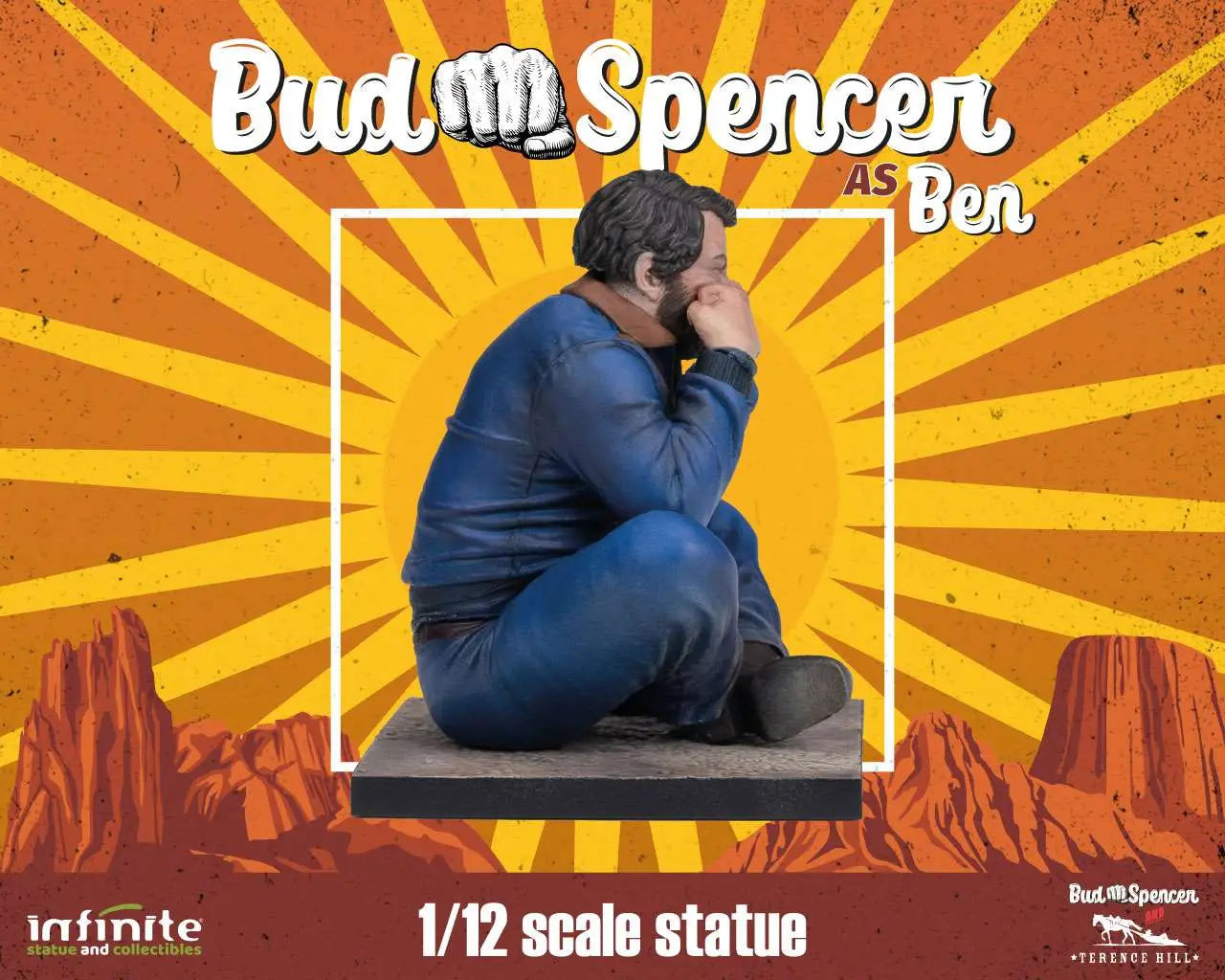 BUD SPENCER AS BEN 1/12 Estatua