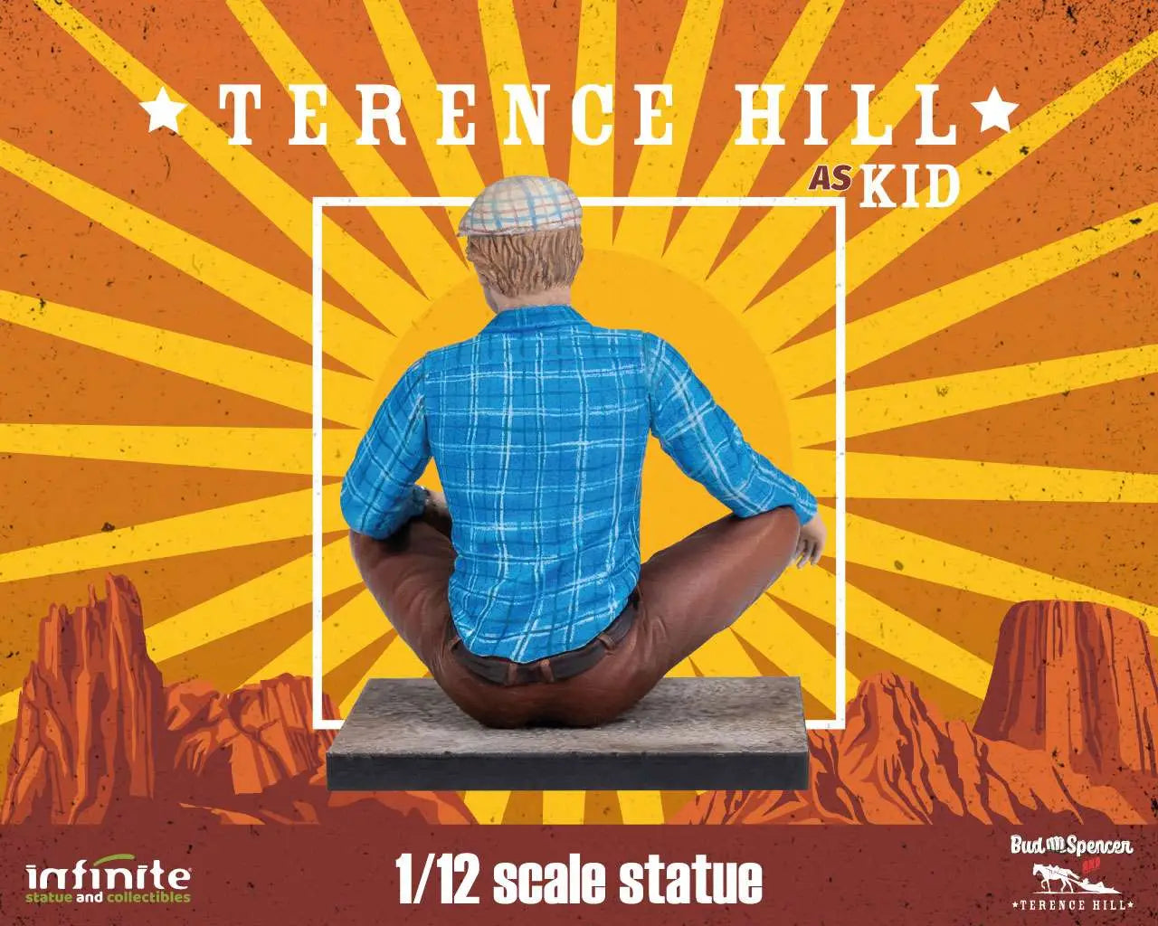 TERENCE HILL AS KID 1/12 Estatua