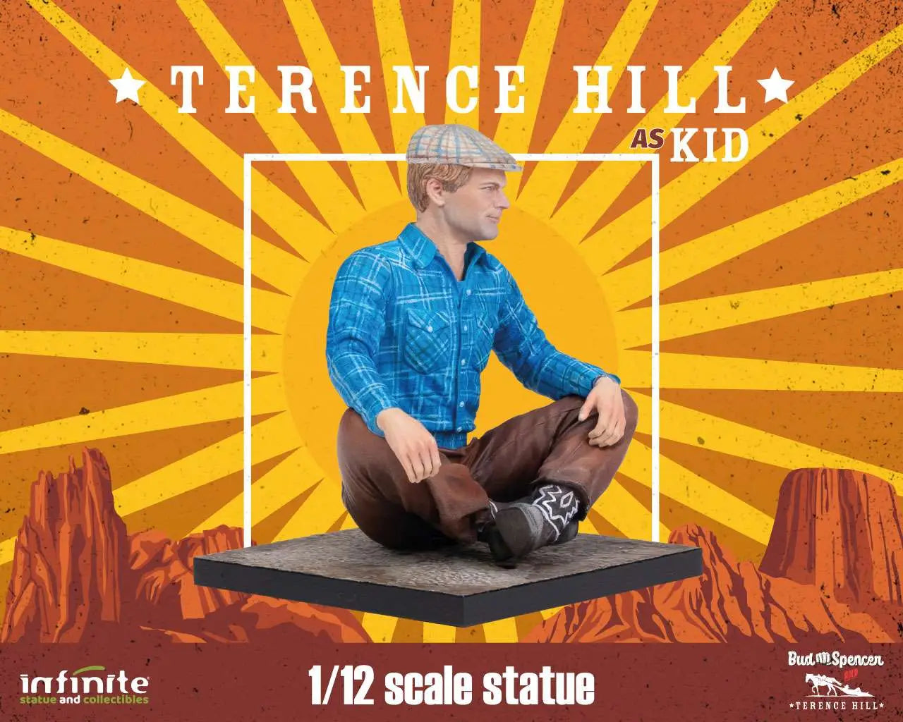 TERENCE HILL AS KID 1/12 Estatua