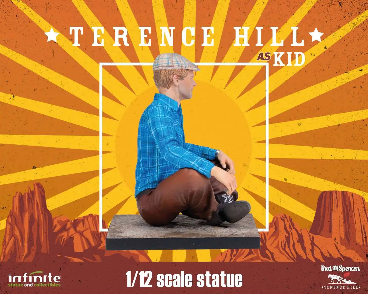 TERENCE HILL AS KID 1/12 Estatua