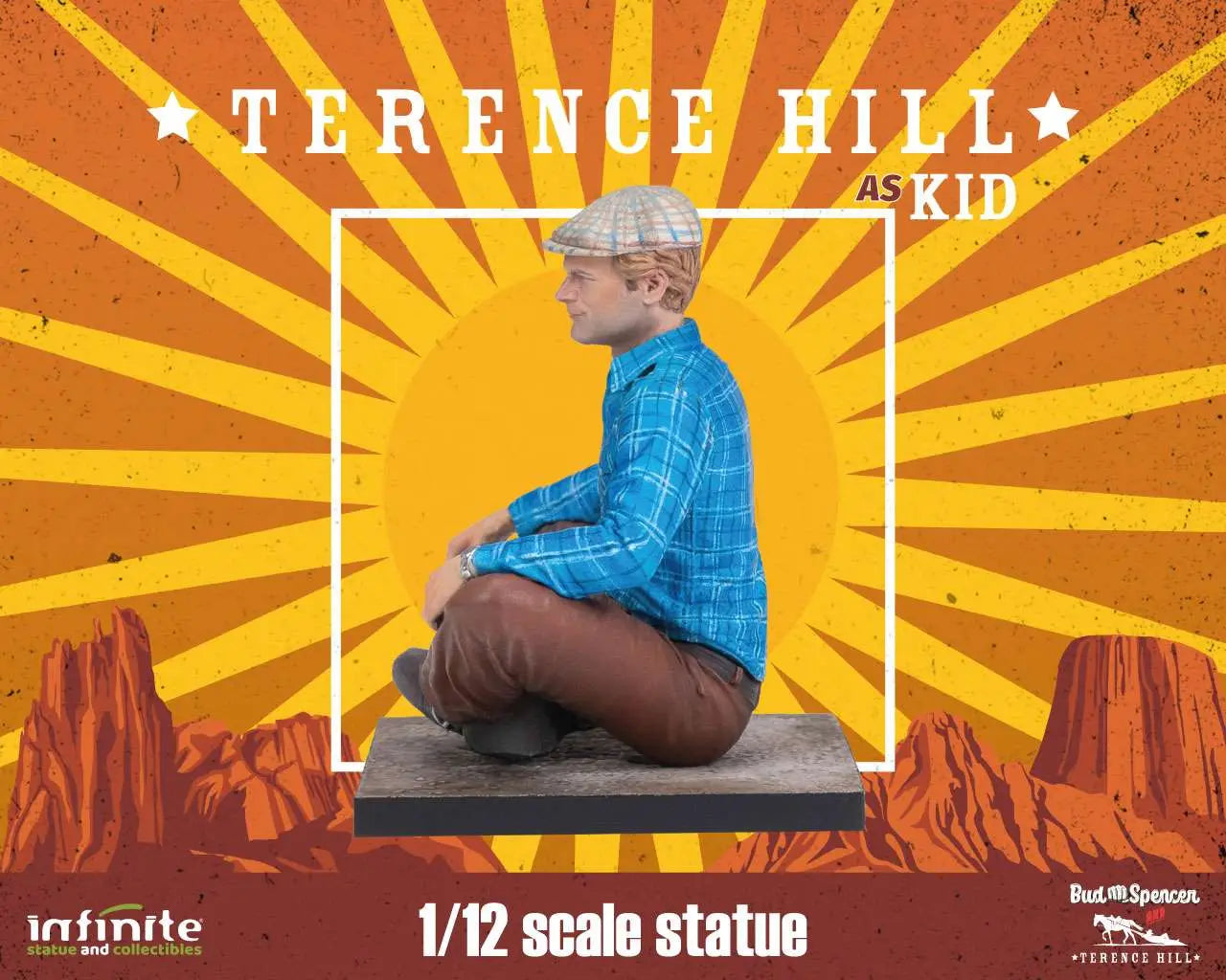 TERENCE HILL AS KID 1/12 Estatua