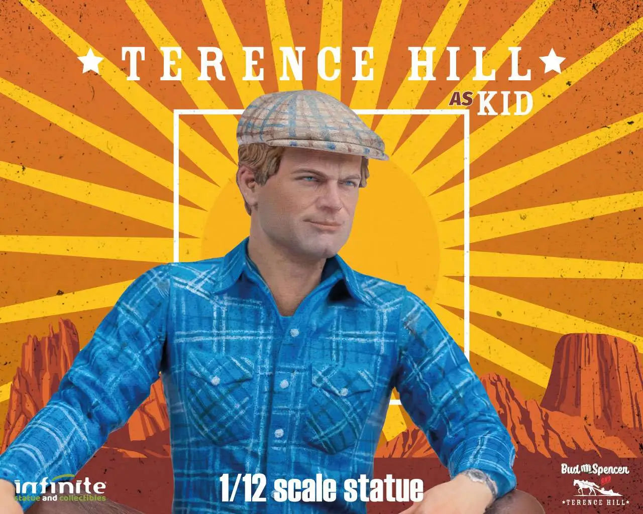 TERENCE HILL AS KID 1/12 Estatua
