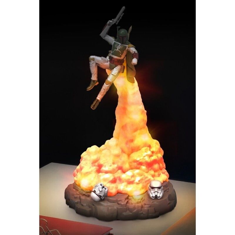 Lampara diorama paladone star wars boba fett