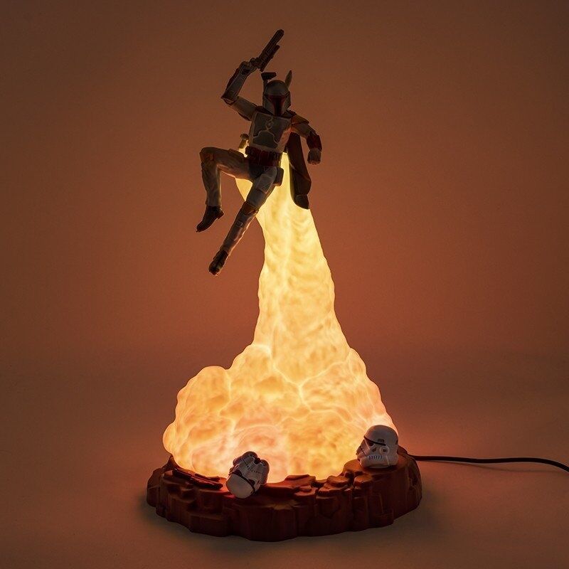 Lampara diorama paladone star wars boba fett
