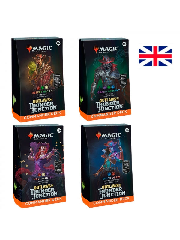 Juego de cartas magic the gathering outlaws of thunder junction mazos Frikytopia